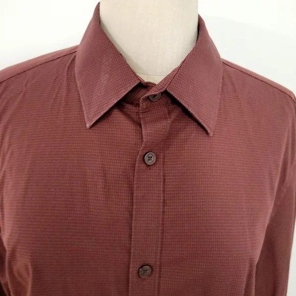 calvin klein burgundy dress shirt Purple Sequin Mini Dress main image 1